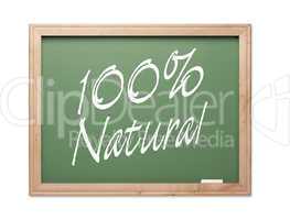 100 Percent Natural Green Chalk Board Series
