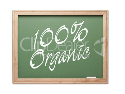 100% Organic Green Chalk Board Series