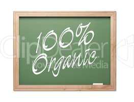 100% Organic Green Chalk Board Series