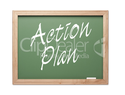 Action Plan Green Chalk Board Series