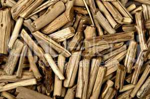 Grunge weathered wooden sticks