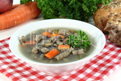 Leberspätzlesuppe