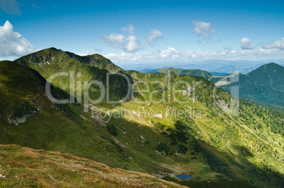 Carpathian mountains: Beautiful landscape in summer