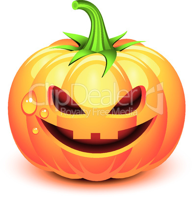 Halloween pumpkin face