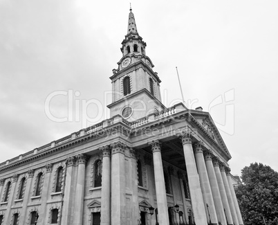 St Martin church, London