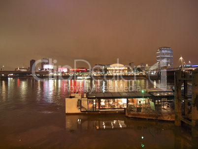 River Thames South Bank, London