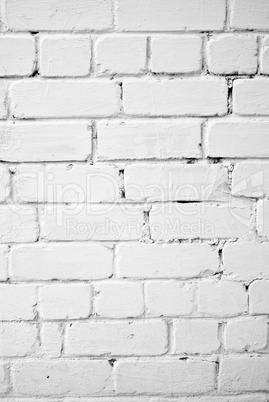 White brick wall