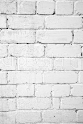 White brick wall