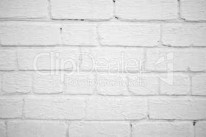 White brick wall