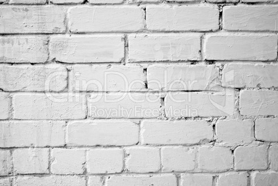 White brick wall