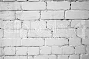 White brick wall