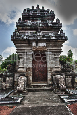 Traditional balinese temple - Pura Beji.