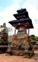 Traditional balinese temple - Pura Beji.