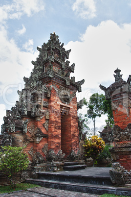 Traditional balinese temple - Pura Beji.