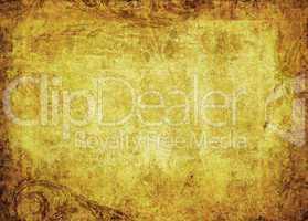 grunge floral background with space for text or image