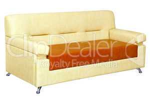 light leather sofa modern design