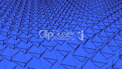 Rotation of 3D matrix pyramid.digital,diamond,data,technology,internet,code,information,abstract,Grid,mesh,sketch,structure,