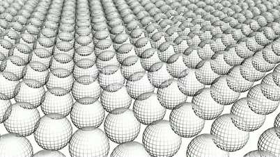 Rotation of 3D sphere ball.design,illustration,golf,icon,tennis,football,object,sketch,structure,