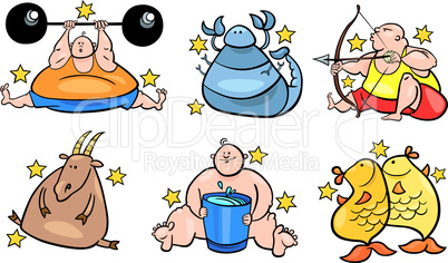 six overweight zodiac signs