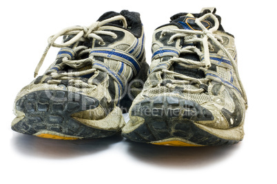 old sports shoes