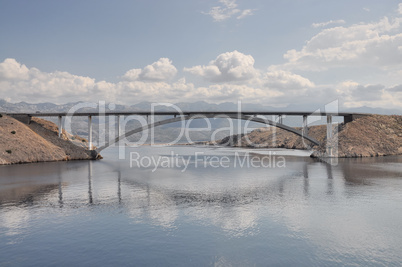 Festungsbrücke, Pag, Kroatien