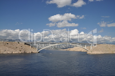 Festungsbrücke, Pag, Kroatien