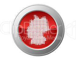 Button Karte von Deutschland