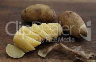 gekochte Kartoffeln