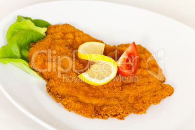 Paniertes Wiener Schnitzel