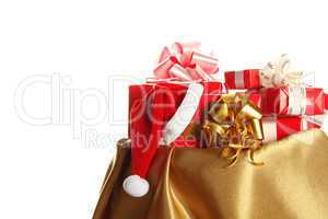 Santa sack with gifts
