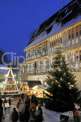 Weihnachtsmarkt in der Burg in Michelstadt