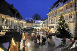 Weihnachtsmarkt in der Burg in Michelstadt