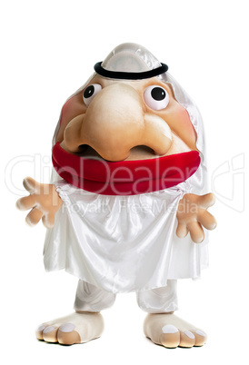 funny arab mascot costume