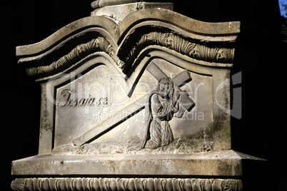 Friedhof an der Kirche in Cuxhaven-Döse