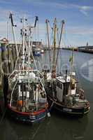Fischkutter im Fischereihafen von Cuxhaven