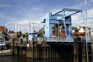 Klappbrücke in Cuxhaven