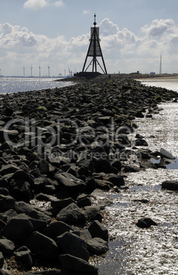 Die Kugelbake in Cuxhaven