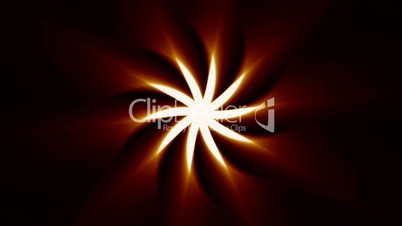 Illuminating star rotating