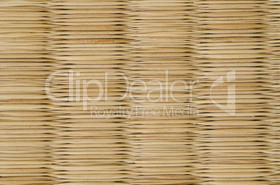 Closeup of a tatami mat