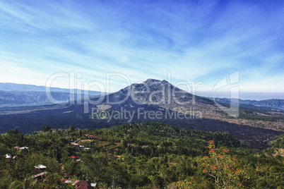 Batur volcano