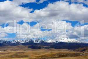 Landscape of western sichuan plateau