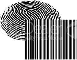 fingerprint and barcode