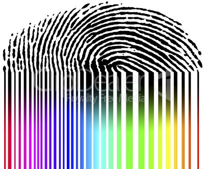 fingerprint and barcode