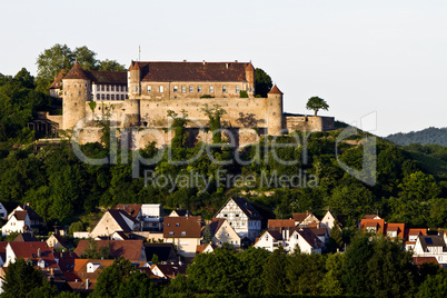 Castle Stettenfels in south west germany