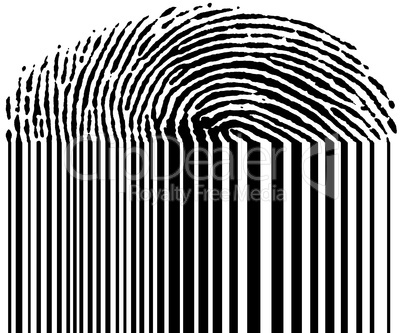 fingerprint and barcode