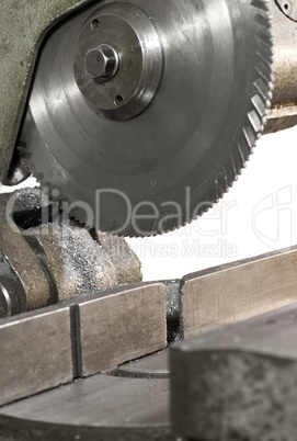 circular saw in close up