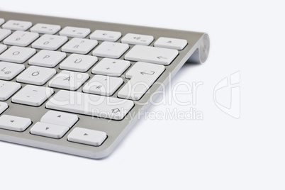 Aluminium keyboard