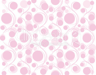 Circle  vector seamless background
