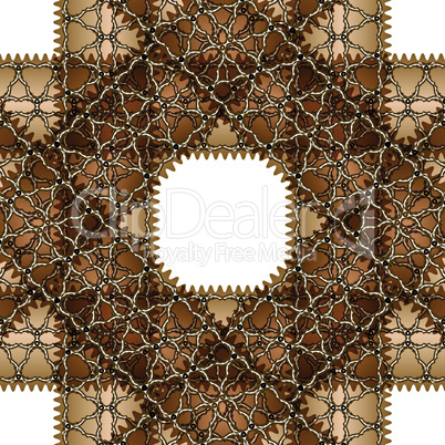 brown pattern