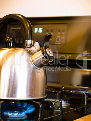 Tea Pot on Stove